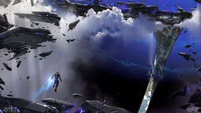 Бета-тест Halo Infinite оказался на гране отмены, представлены новые скриншоты и арты